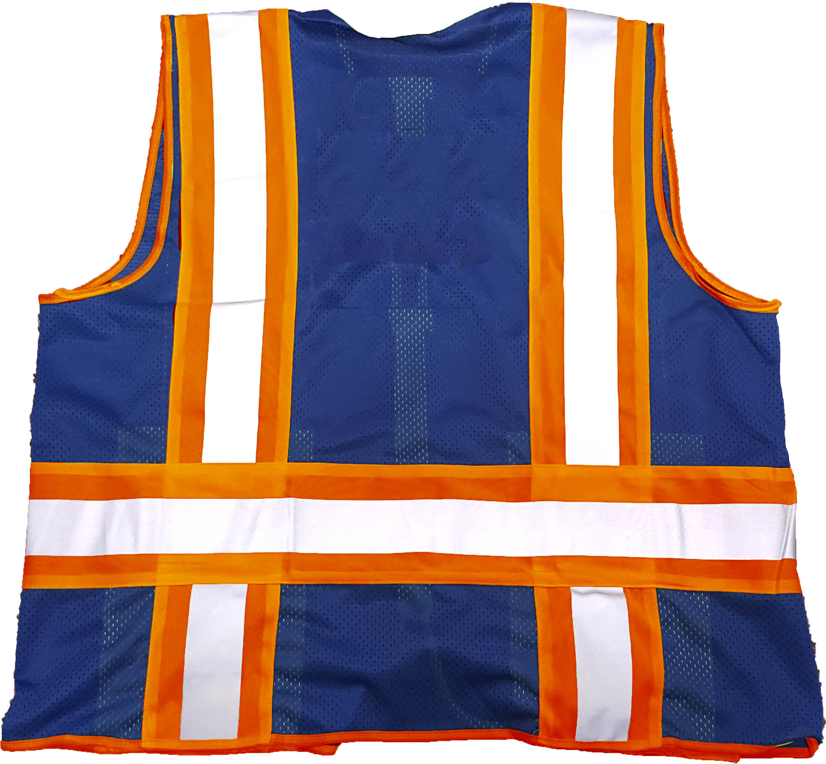 Royal Blue Mesh Orange/Silver